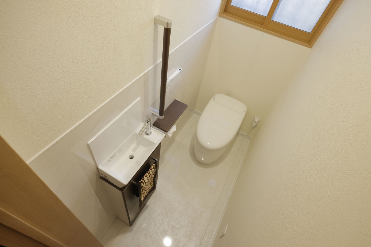 清潔が続くトイレへ