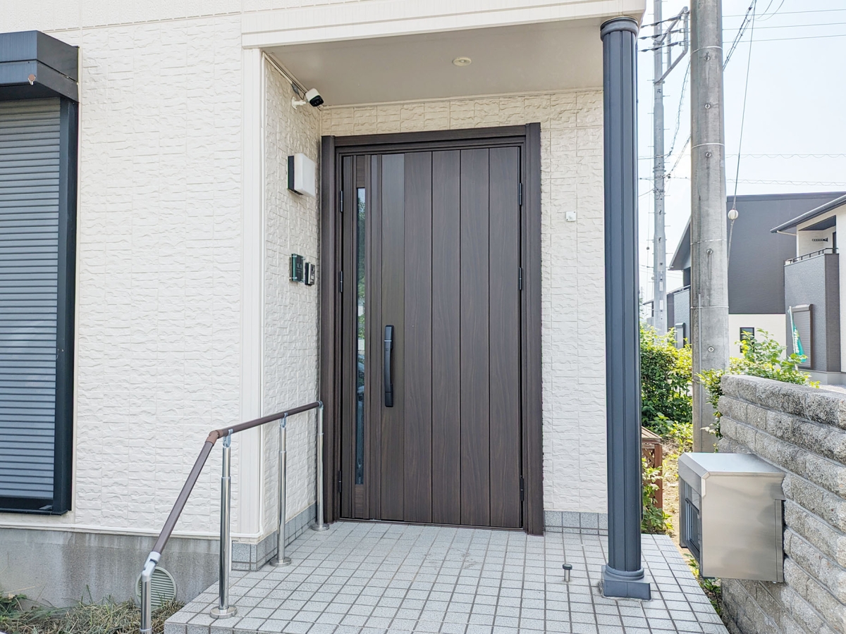 断熱玄関ドアで快適アップ