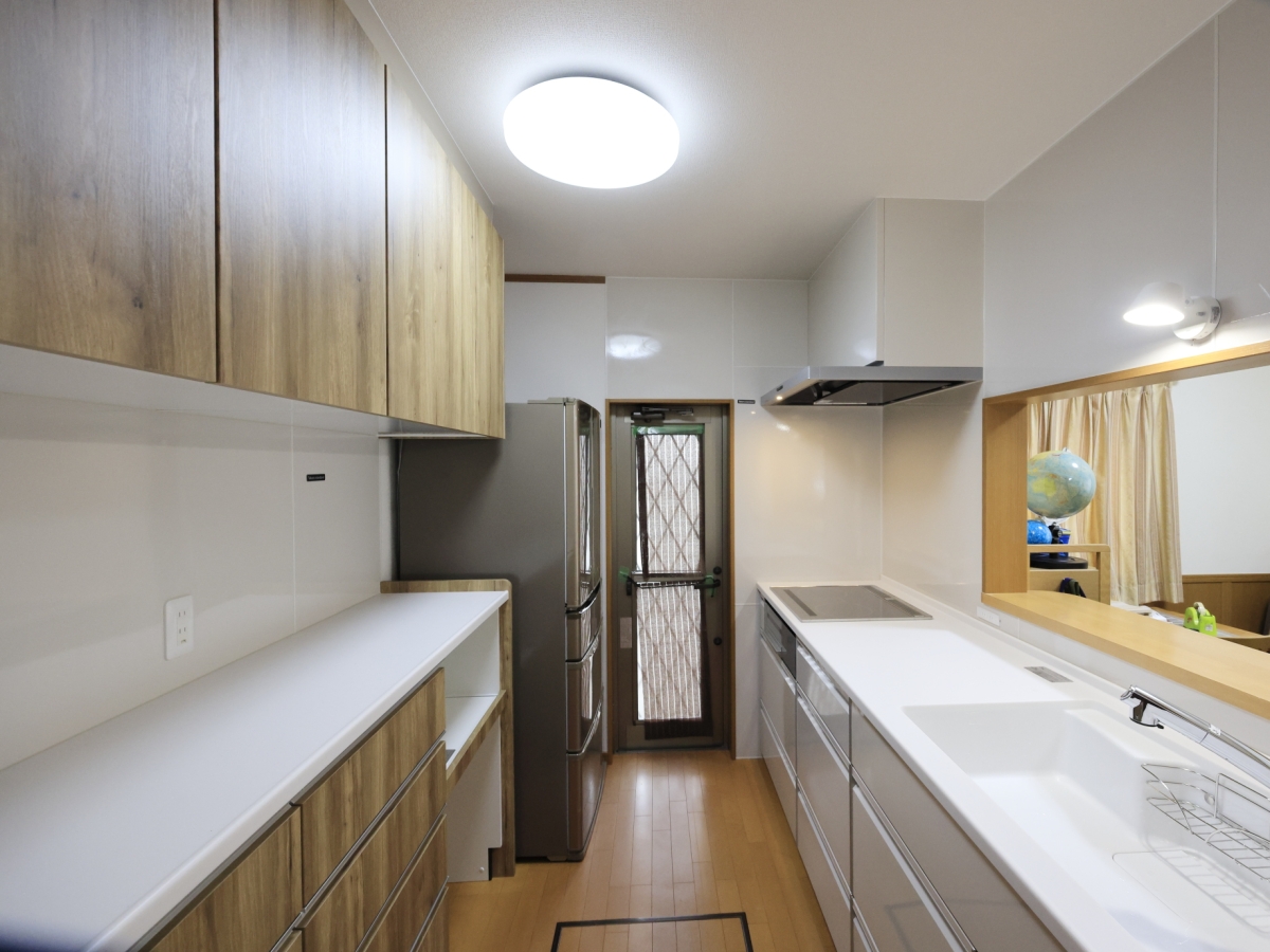 収納力と作業性がアップしたスマートキッチン